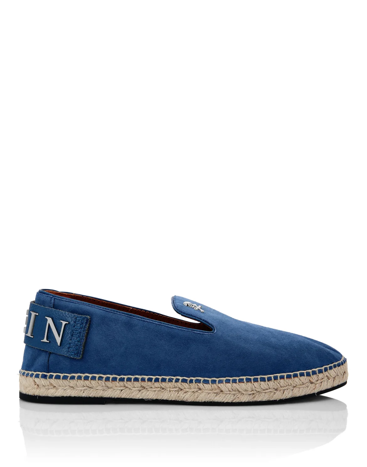 Nabuk Espadrillas Philipp Plein TM, цвет: Синий