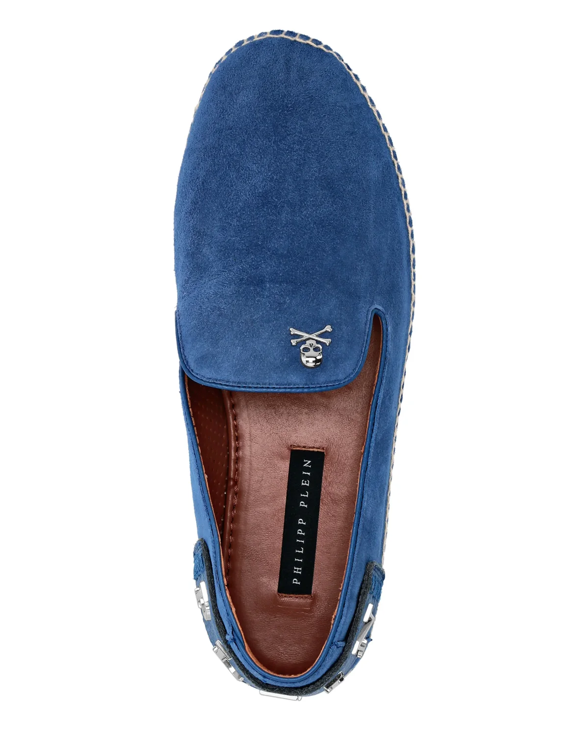 Nabuk Espadrillas Philipp Plein TM, цвет: Синий