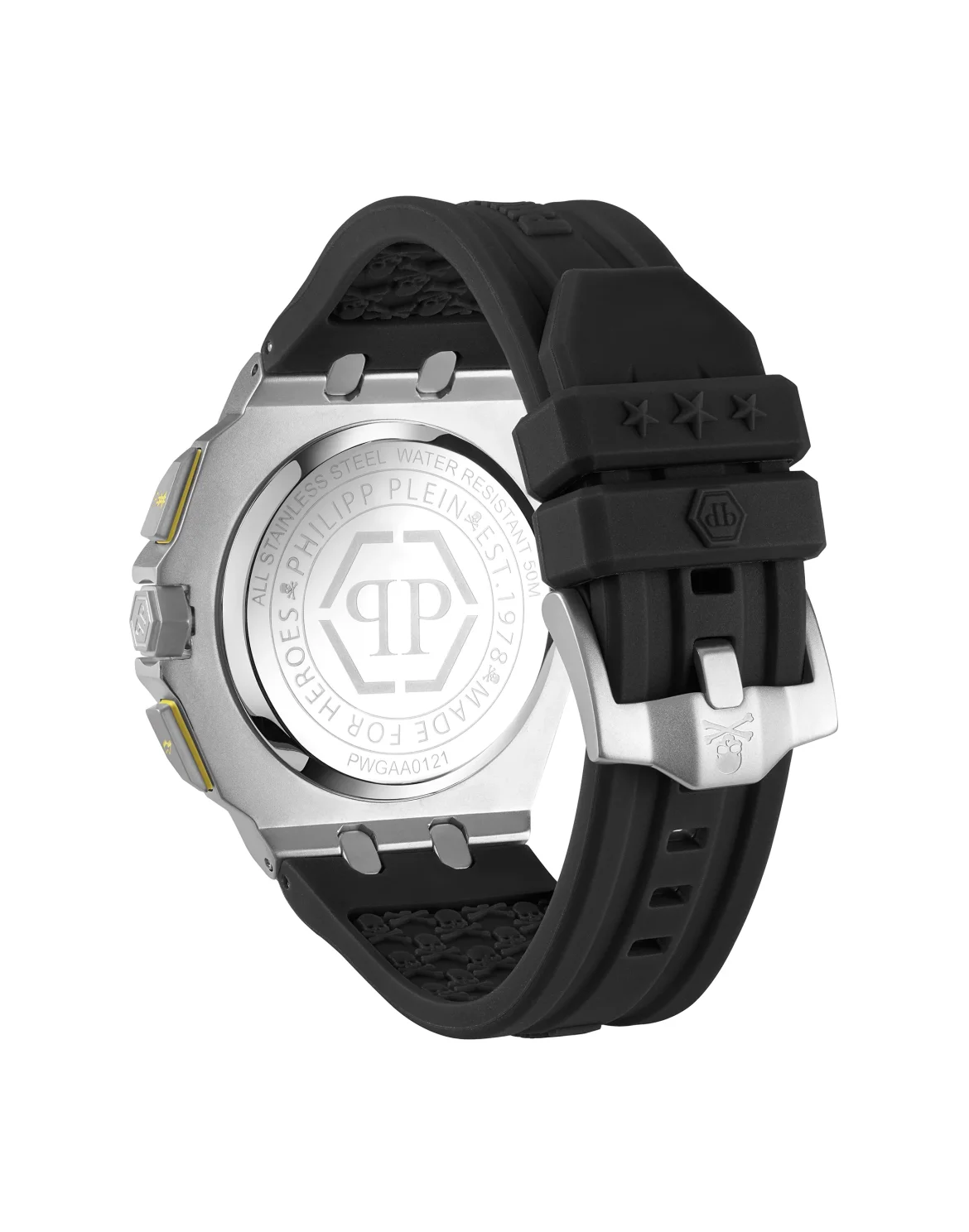 PLEIN EXTREME HURRICANE SILVER Watch, цвет: Серебристый
