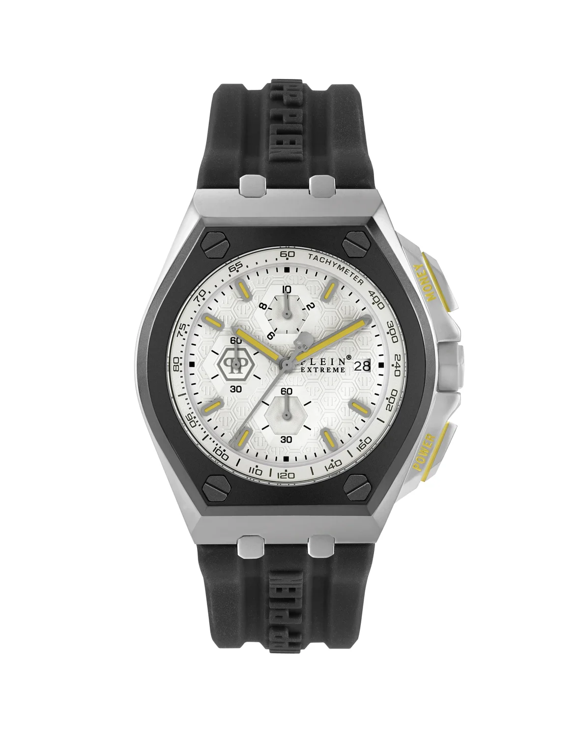 PLEIN EXTREME HURRICANE SILVER Watch, цвет: Серебристый