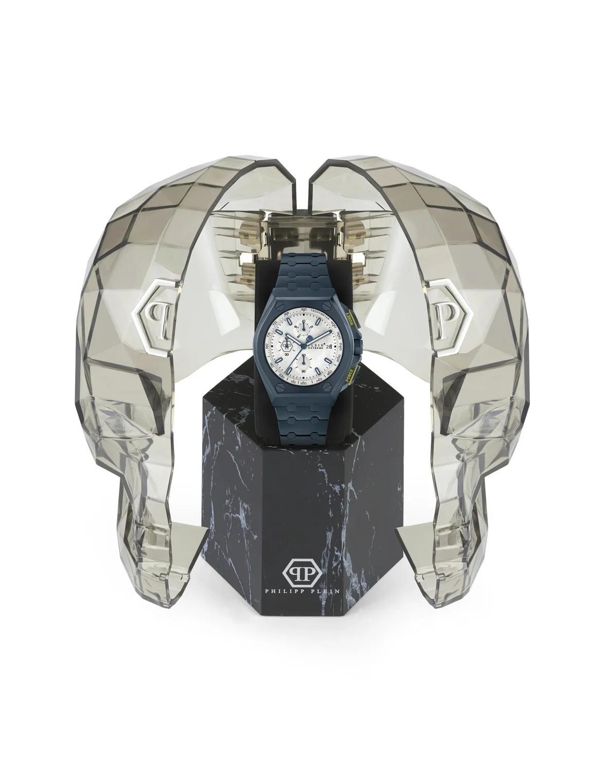 PLEIN EXTREME HURRICANE OCEAN BLUE Watch, цвет: Синий
