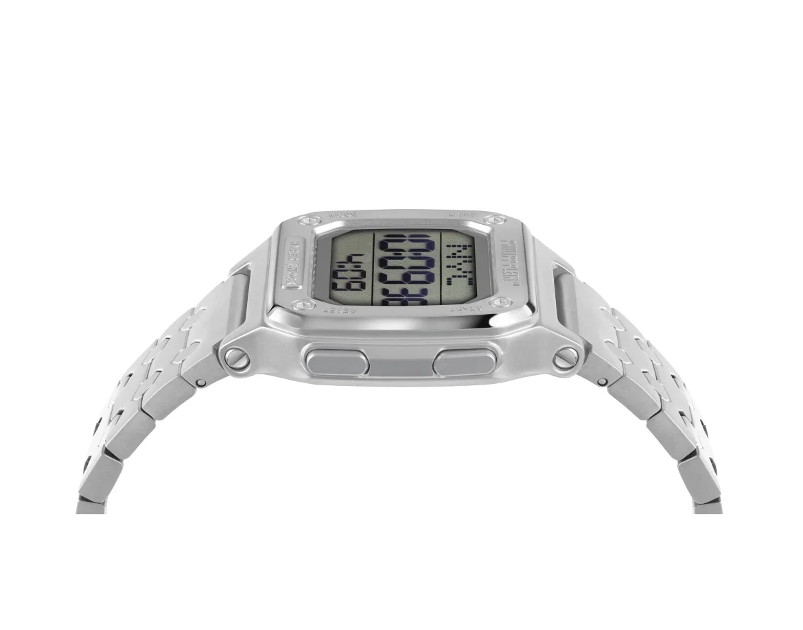 HYPER $HOCK 44MM - SS CASE - LIGHT DISPLAY - SS METAL BAND - Watch Hyper $hock, цвет: Серебристый