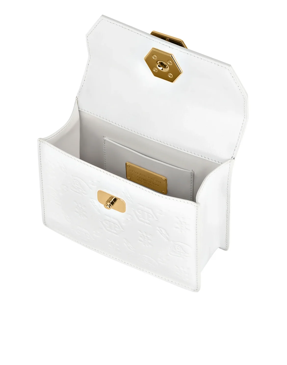 Small Handle Bag Superheroine, цвет: Белый