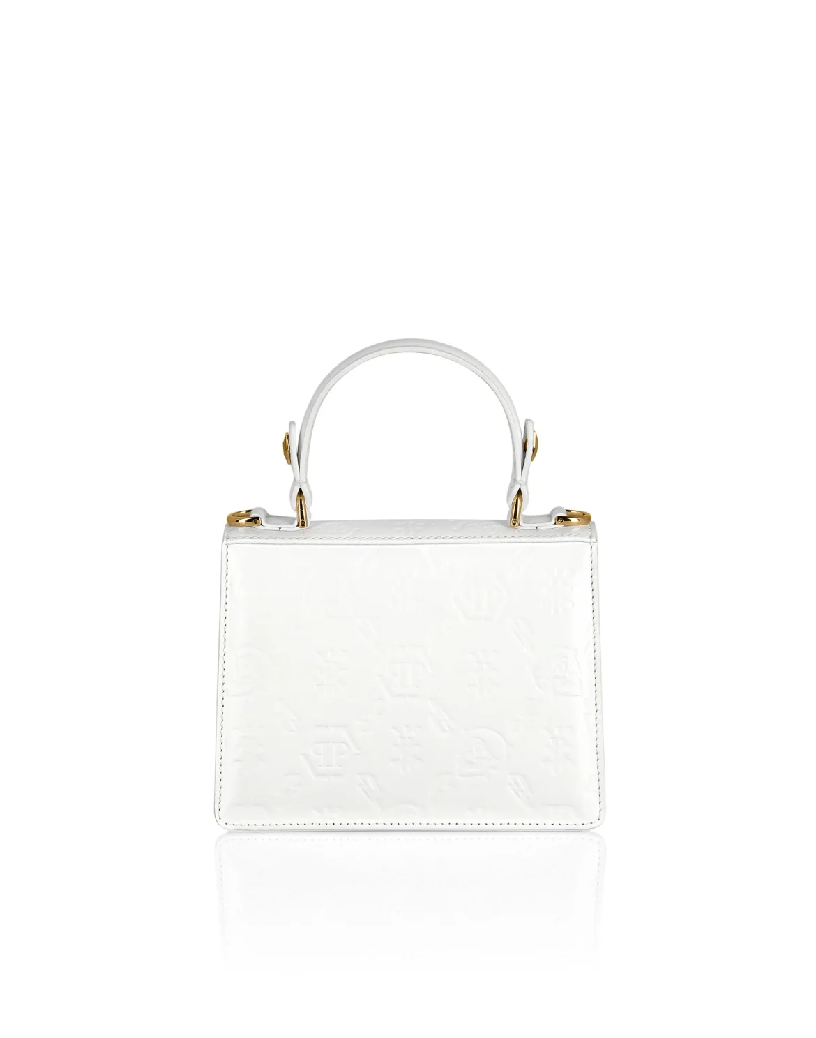 Small Handle Bag Superheroine, цвет: Белый