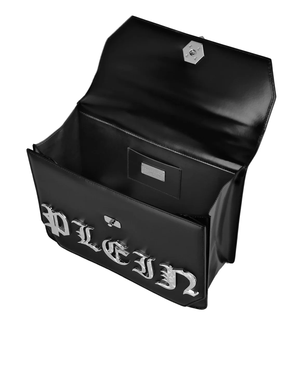 Medium Handle Bag Superheroine GOTHIC PLEIN, цвет: Черный