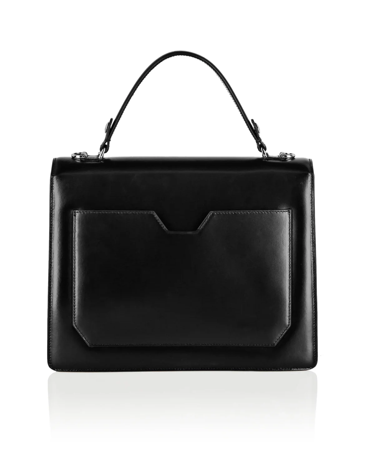 Medium Handle Bag Superheroine GOTHIC PLEIN, цвет: Черный