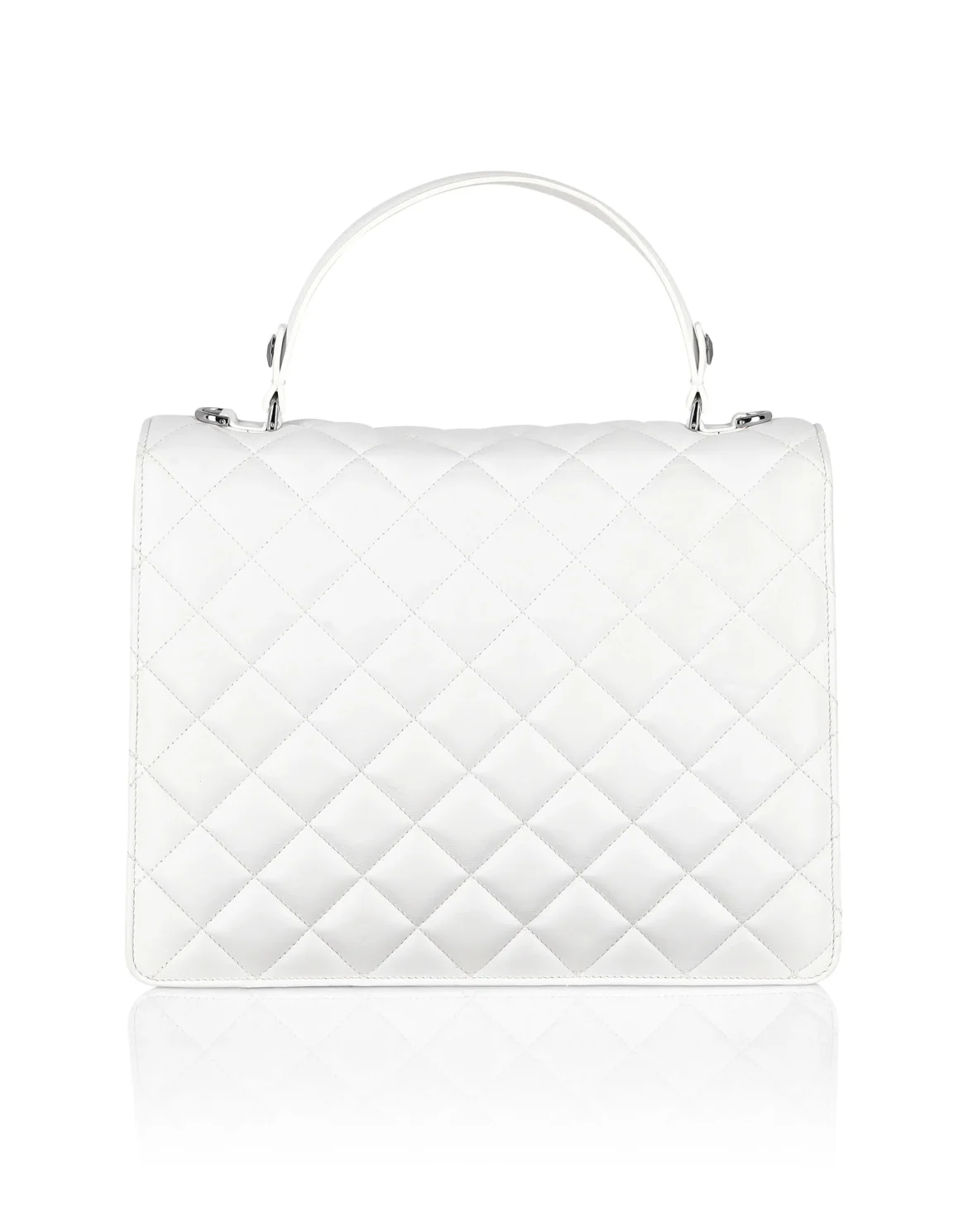 Large Handle Bag Superheroine, цвет: Белый