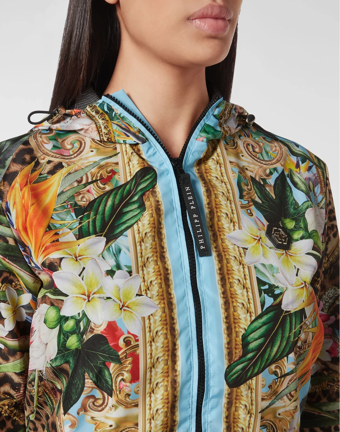 Windbreaker Baroque Flowers, цвет: Мультиколор