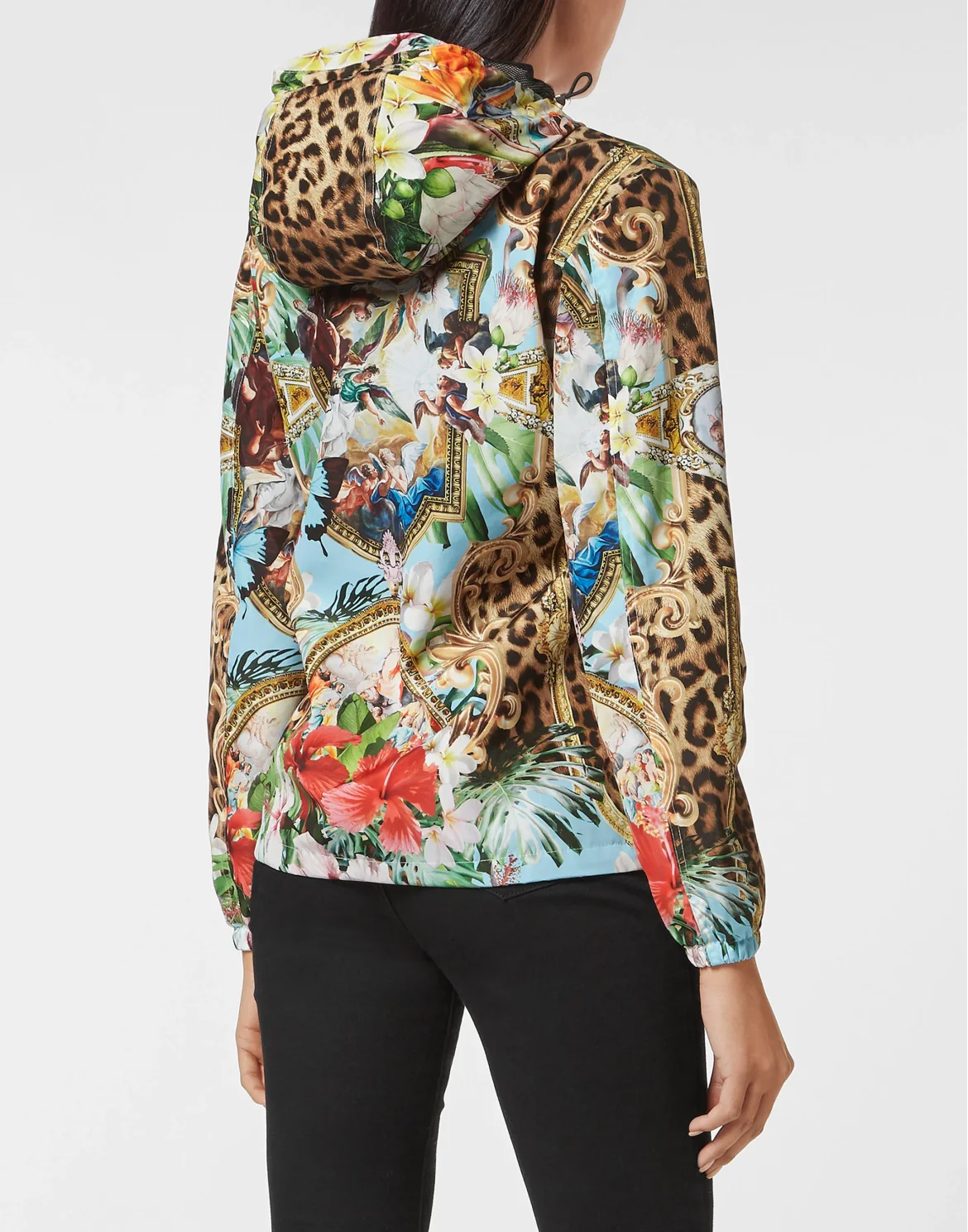 Windbreaker Baroque Flowers, цвет: Мультиколор