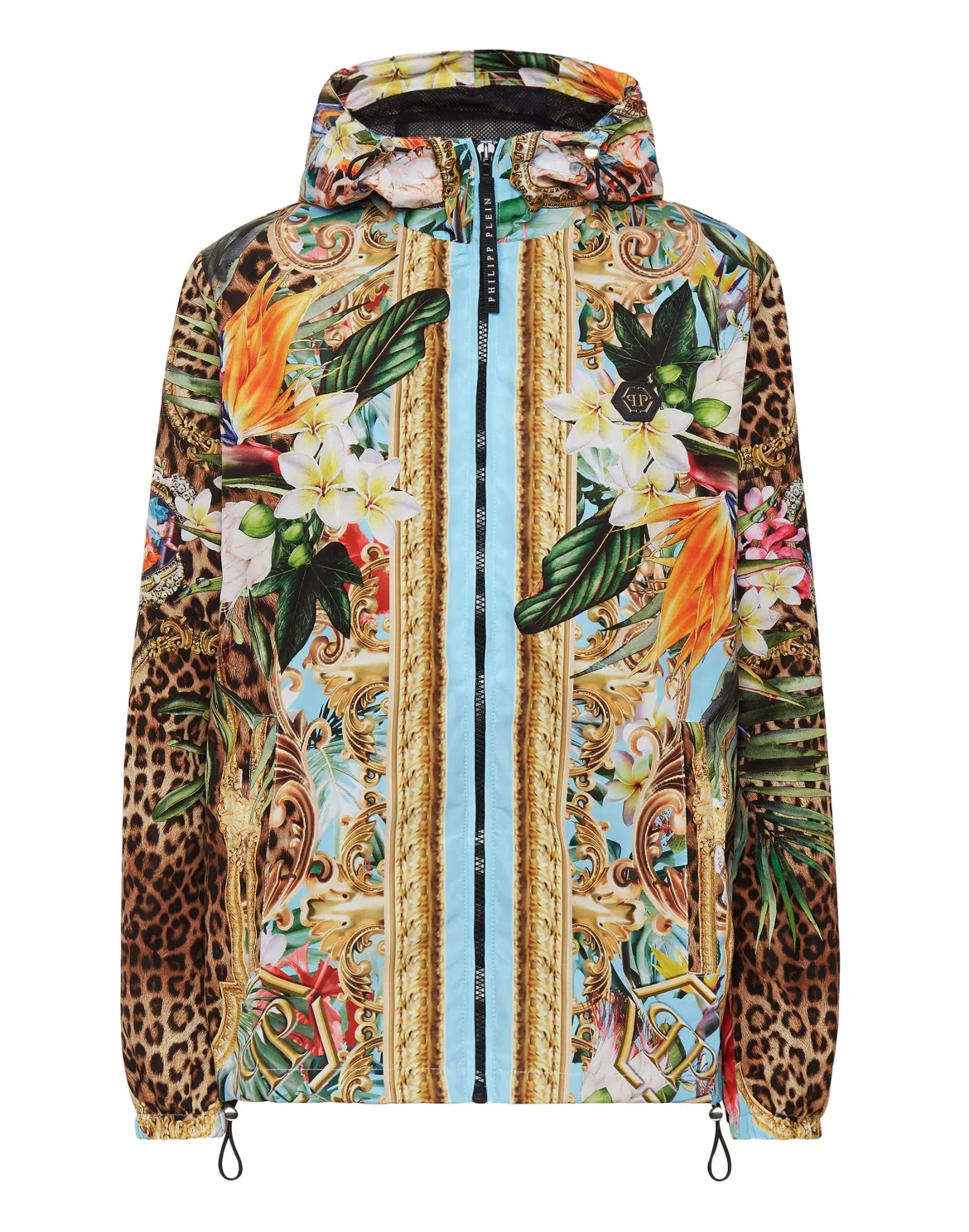 Windbreaker Baroque Flowers, цвет: Мультиколор
