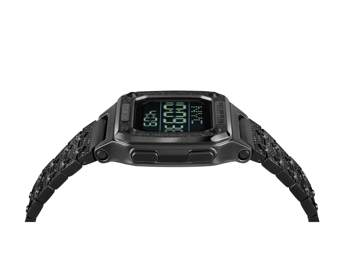 HYPER $HOCK TORNADO JET CRYSTAL Watch, цвет: Черный