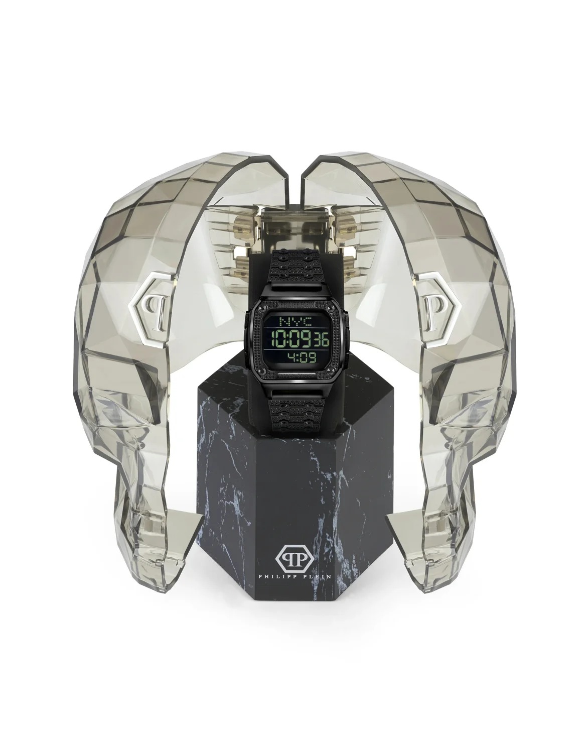 HYPER $HOCK TORNADO JET CRYSTAL Watch, цвет: Черный