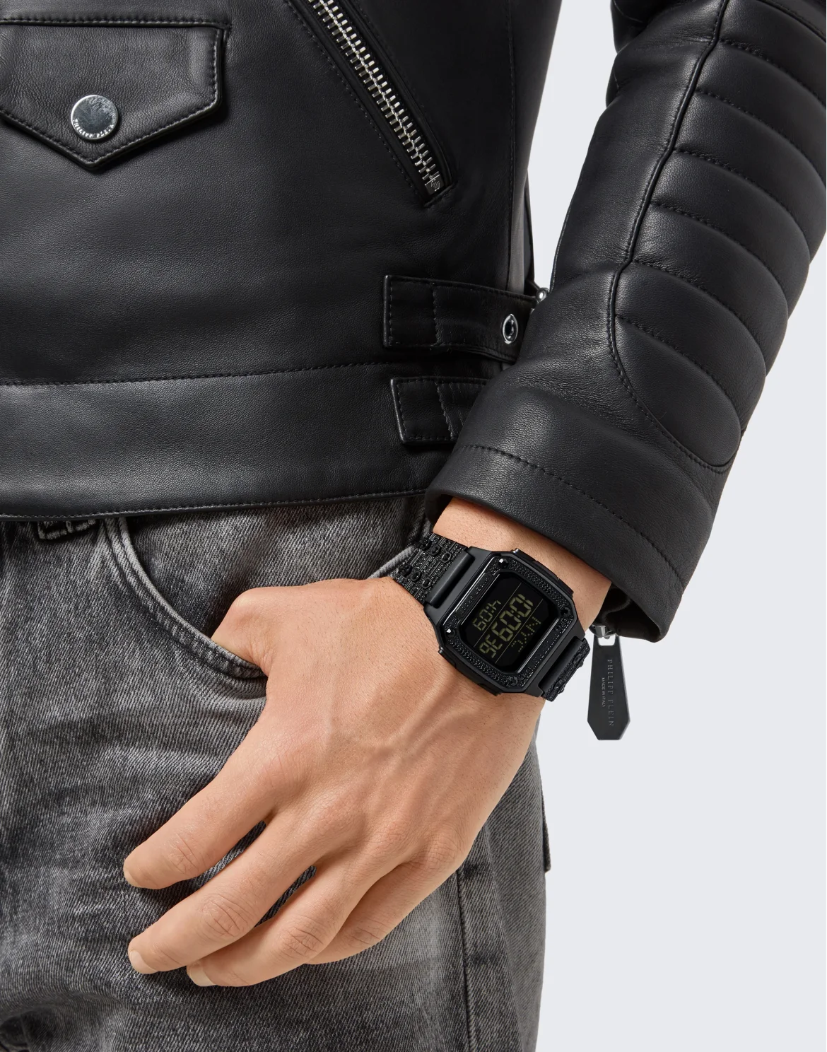 HYPER $HOCK TORNADO JET CRYSTAL Watch, цвет: Черный