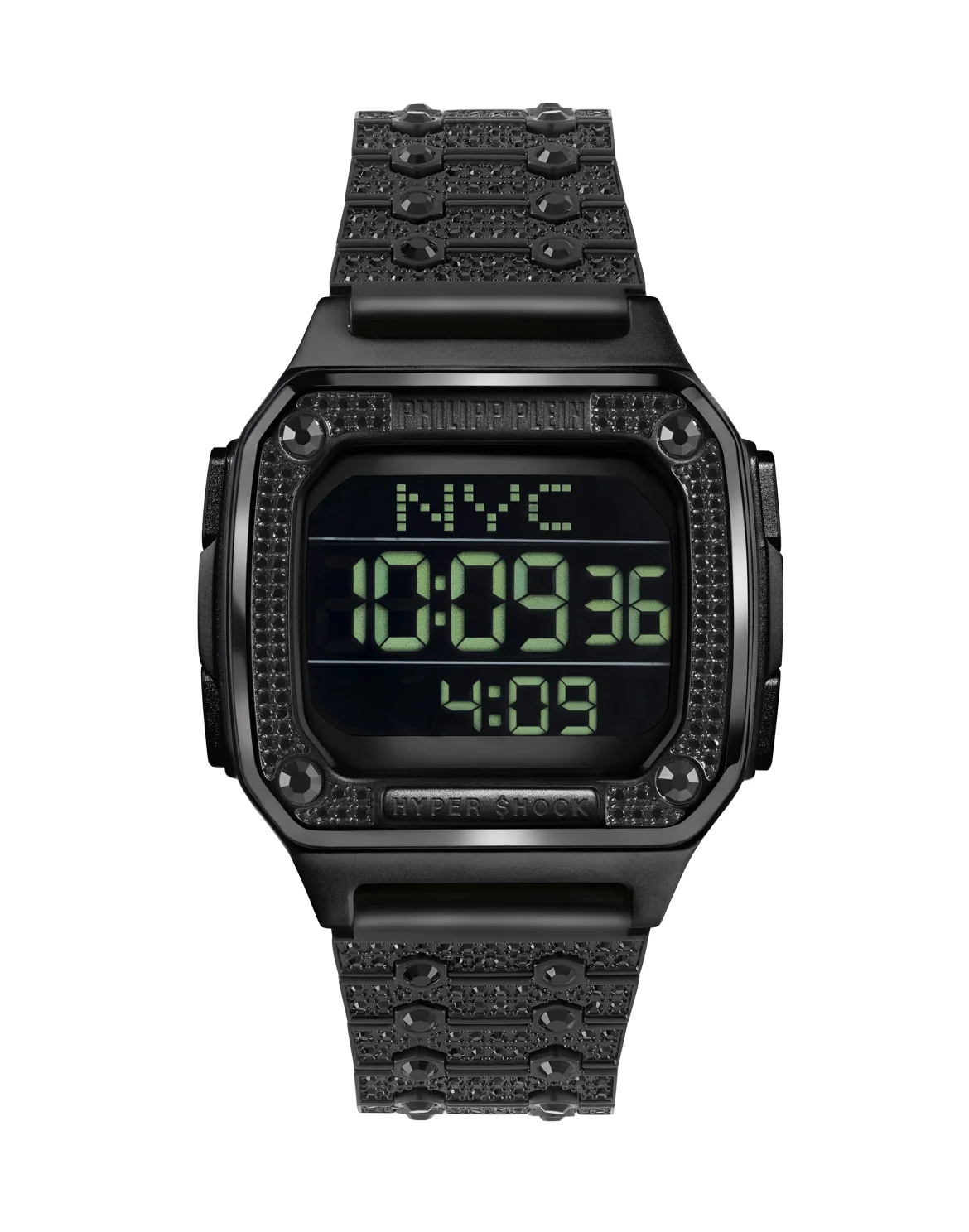 HYPER $HOCK TORNADO JET CRYSTAL Watch, цвет: Черный