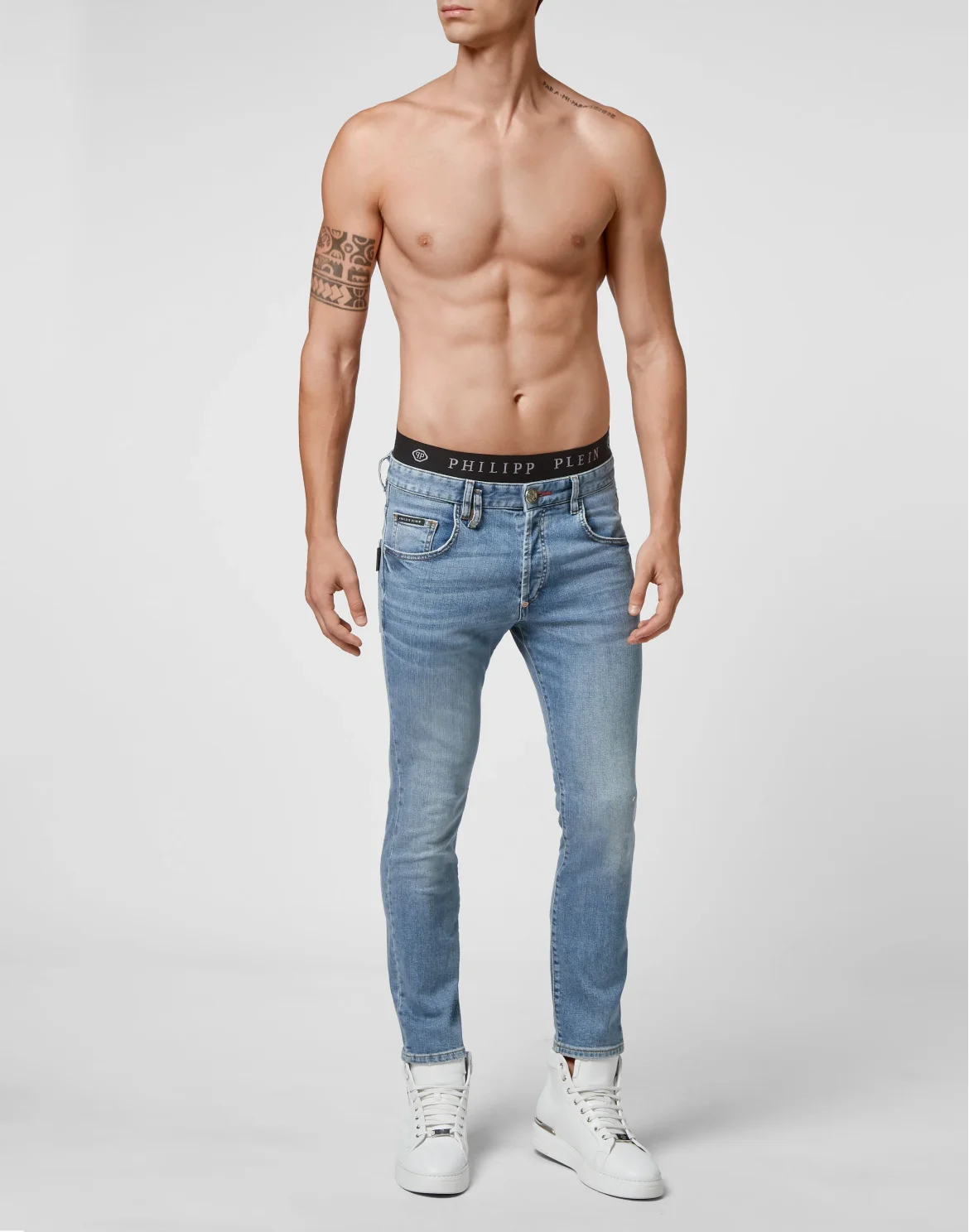 Denim Trousers Skinny, цвет: Синий