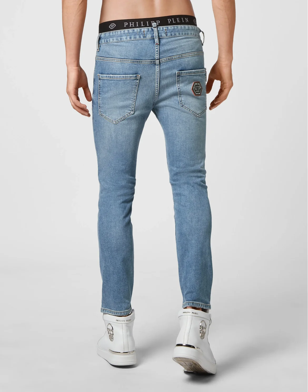 Denim Trousers Skinny, цвет: Синий