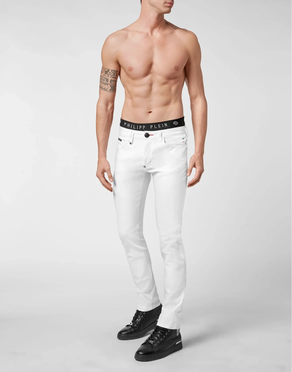 Denim Trousers Super Straight Cut, цвет: Белый