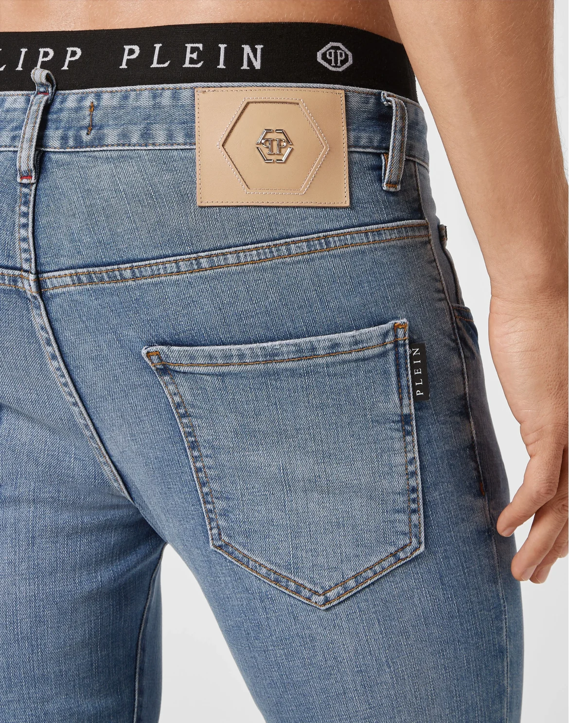Denim Trousers Skinny, цвет: Синий