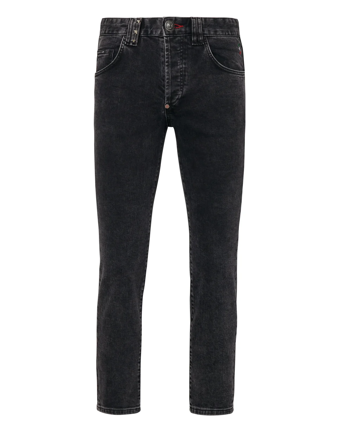 Denim Trousers Skinny, цвет: Серый