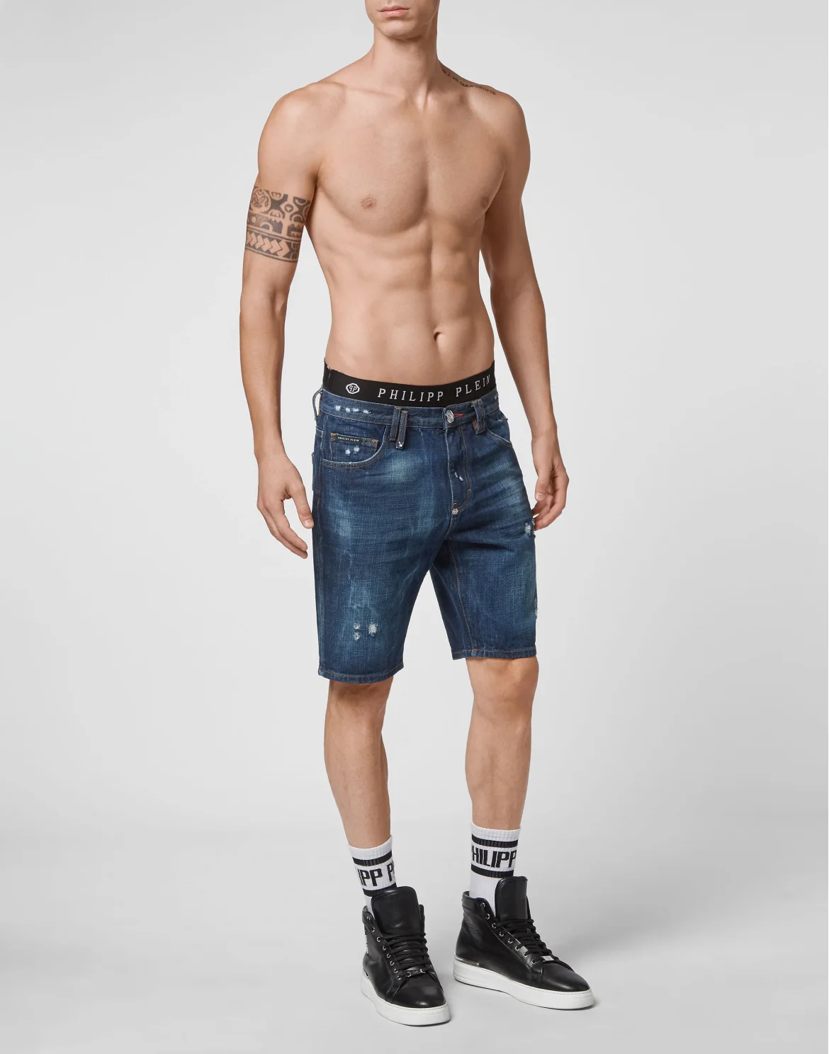 Denim Shorts, цвет: Синий