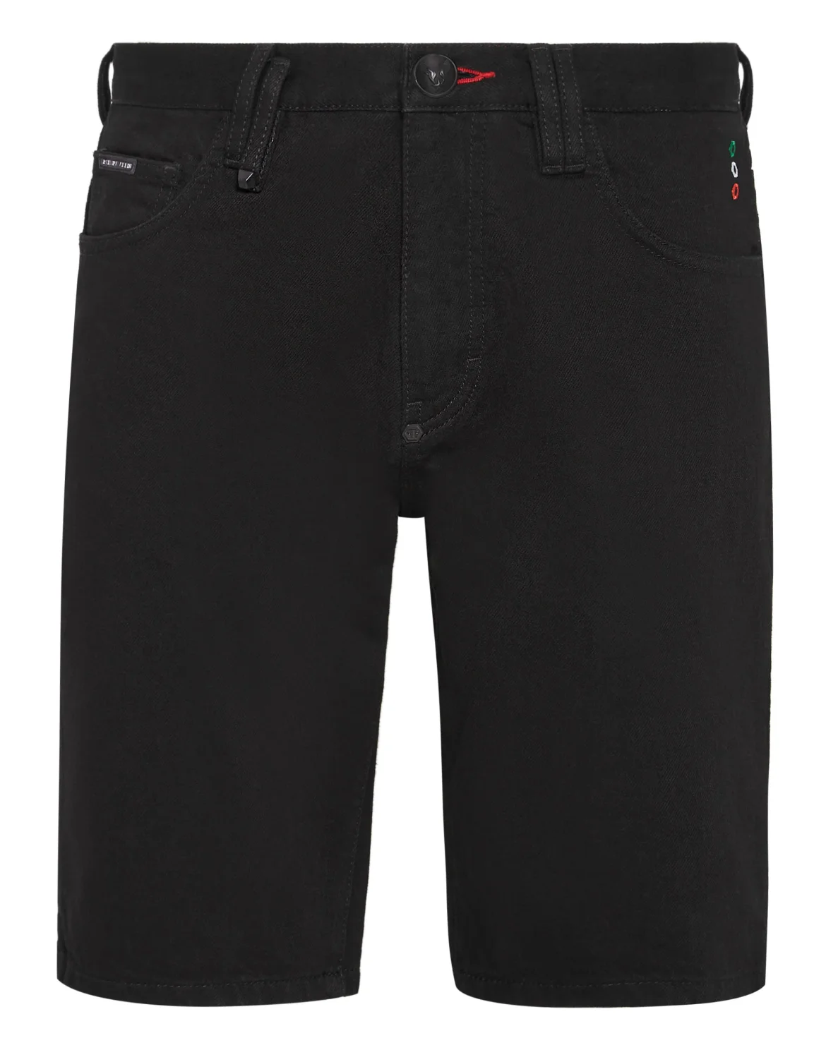 Denim Shorts, цвет: Черный