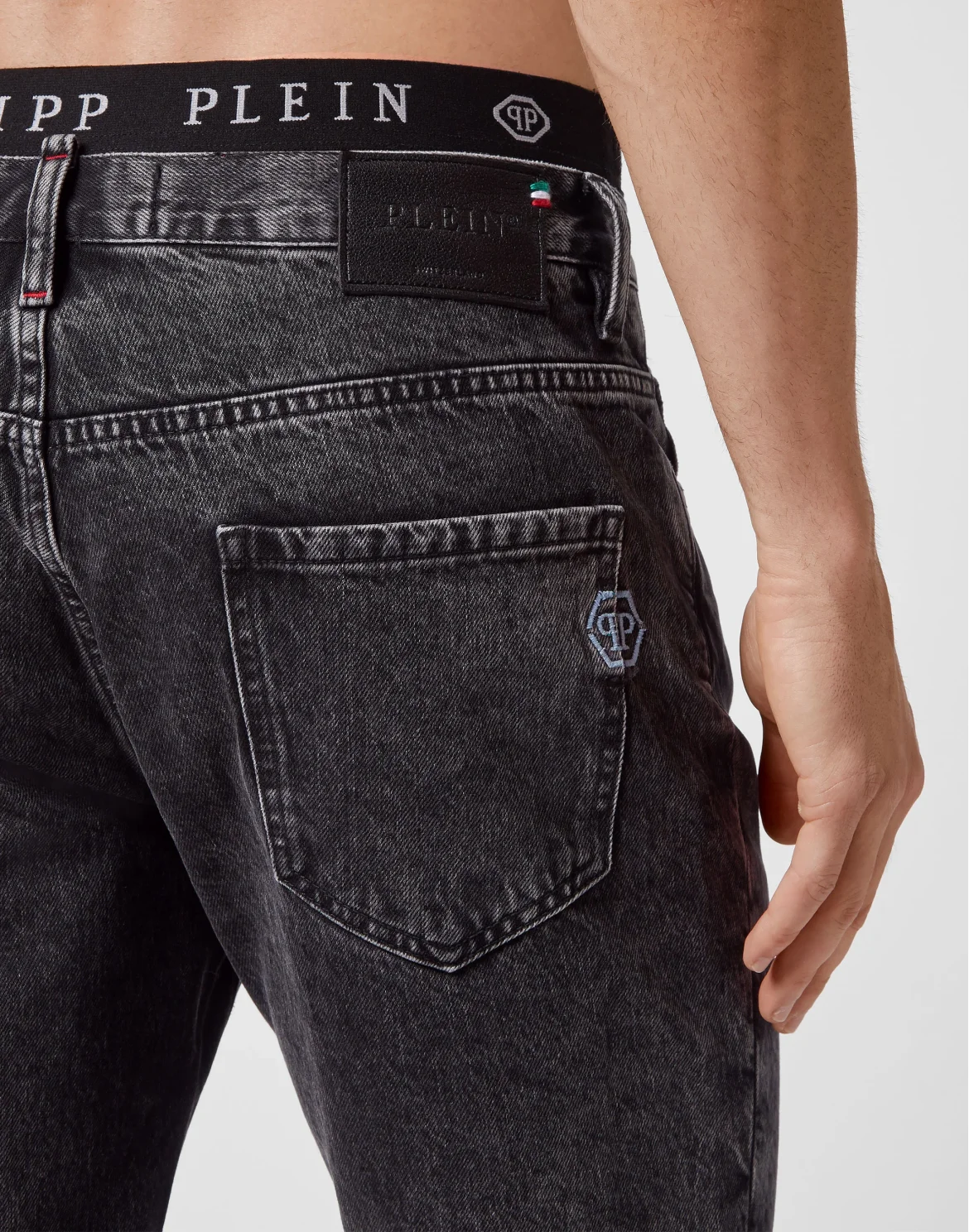 Denim Shorts, цвет: Серый