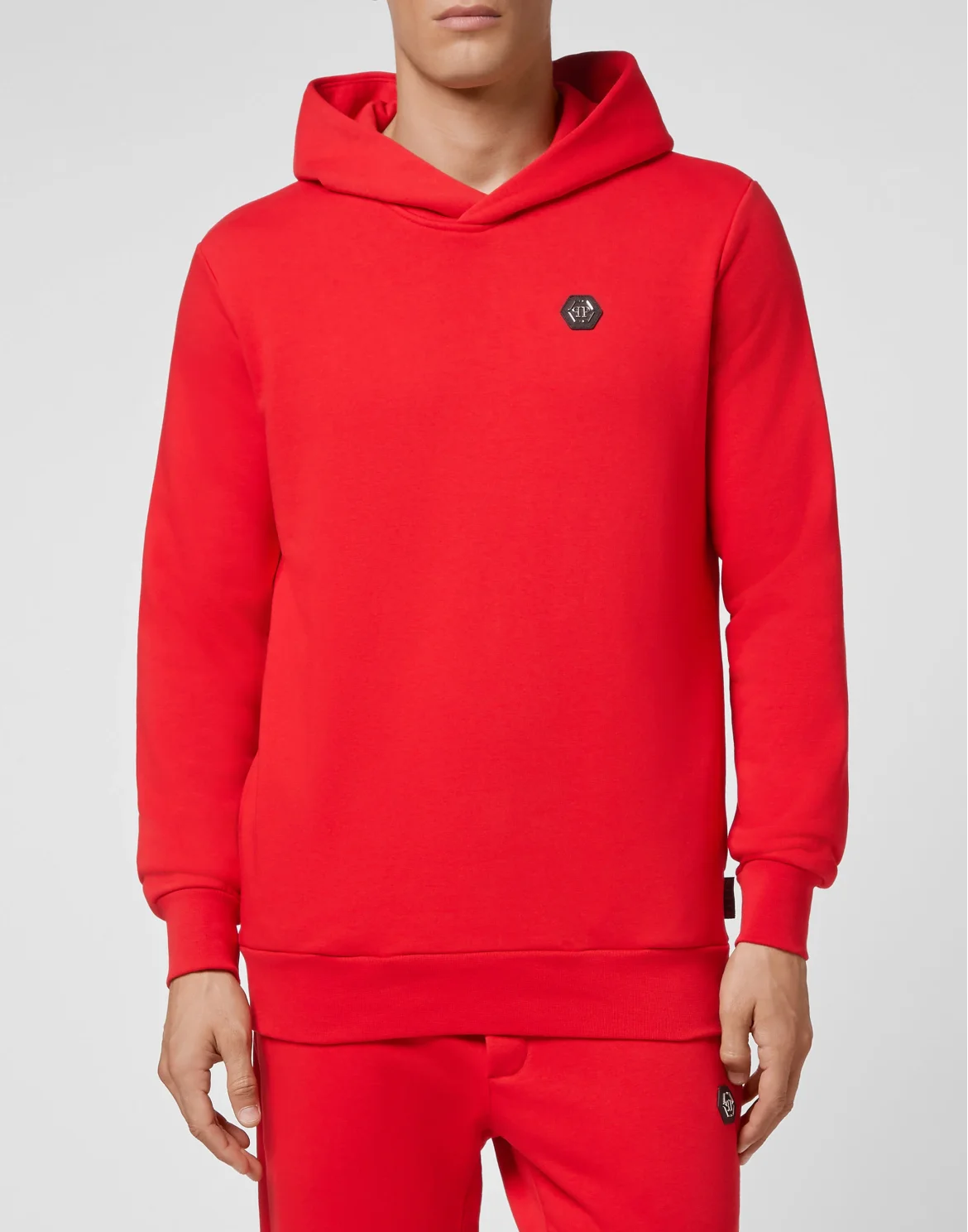 Hoodie sweatshirt Iconic Plein, цвет: Красный