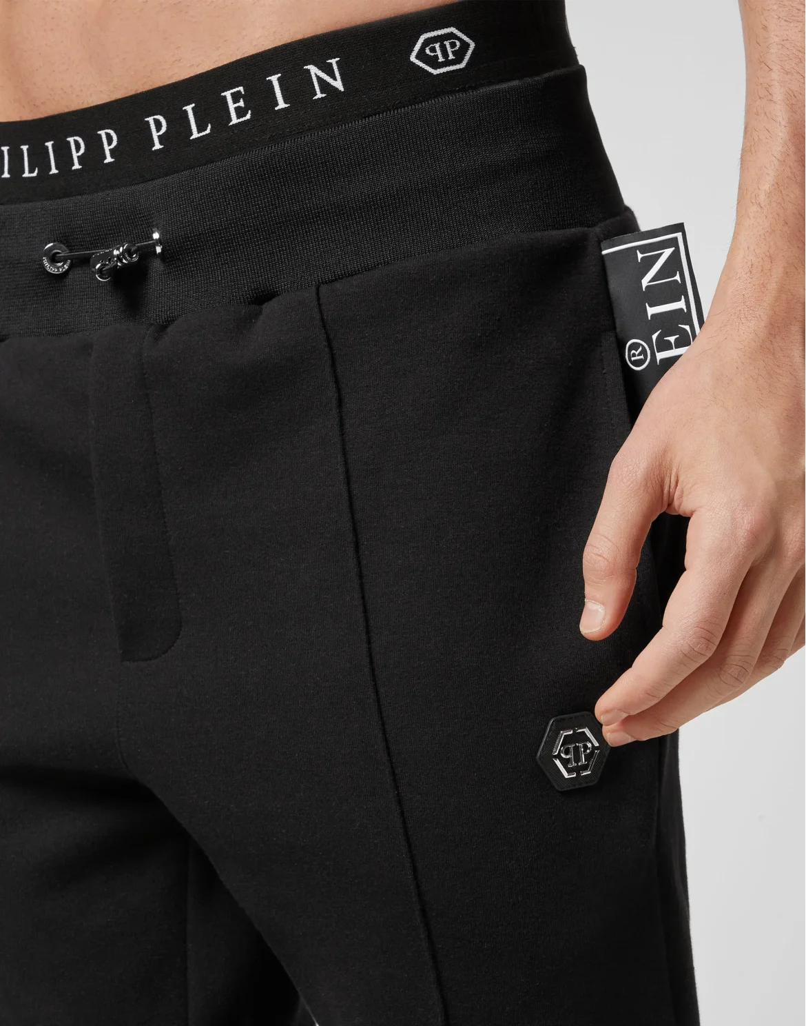 Tracksuit Top/Trousers Skull and Plein, цвет: Черный