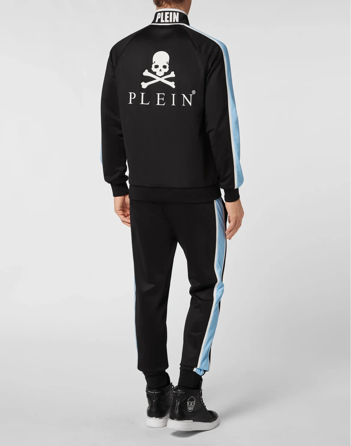 Tracksuit Top/Trousers Skull and Plein, цвет: Черный