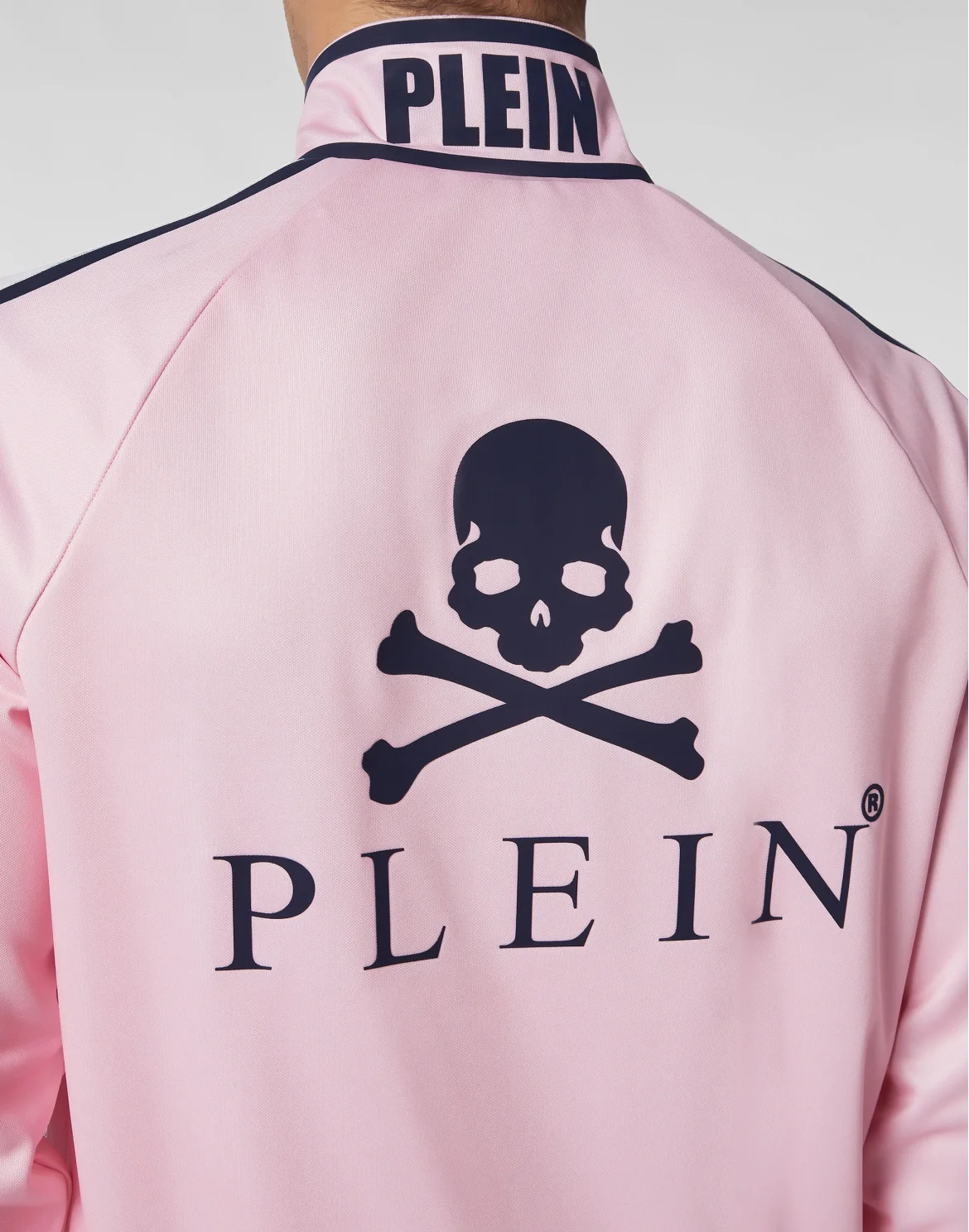 Tracksuit Top/Trousers Skull and Plein, цвет: Розовый