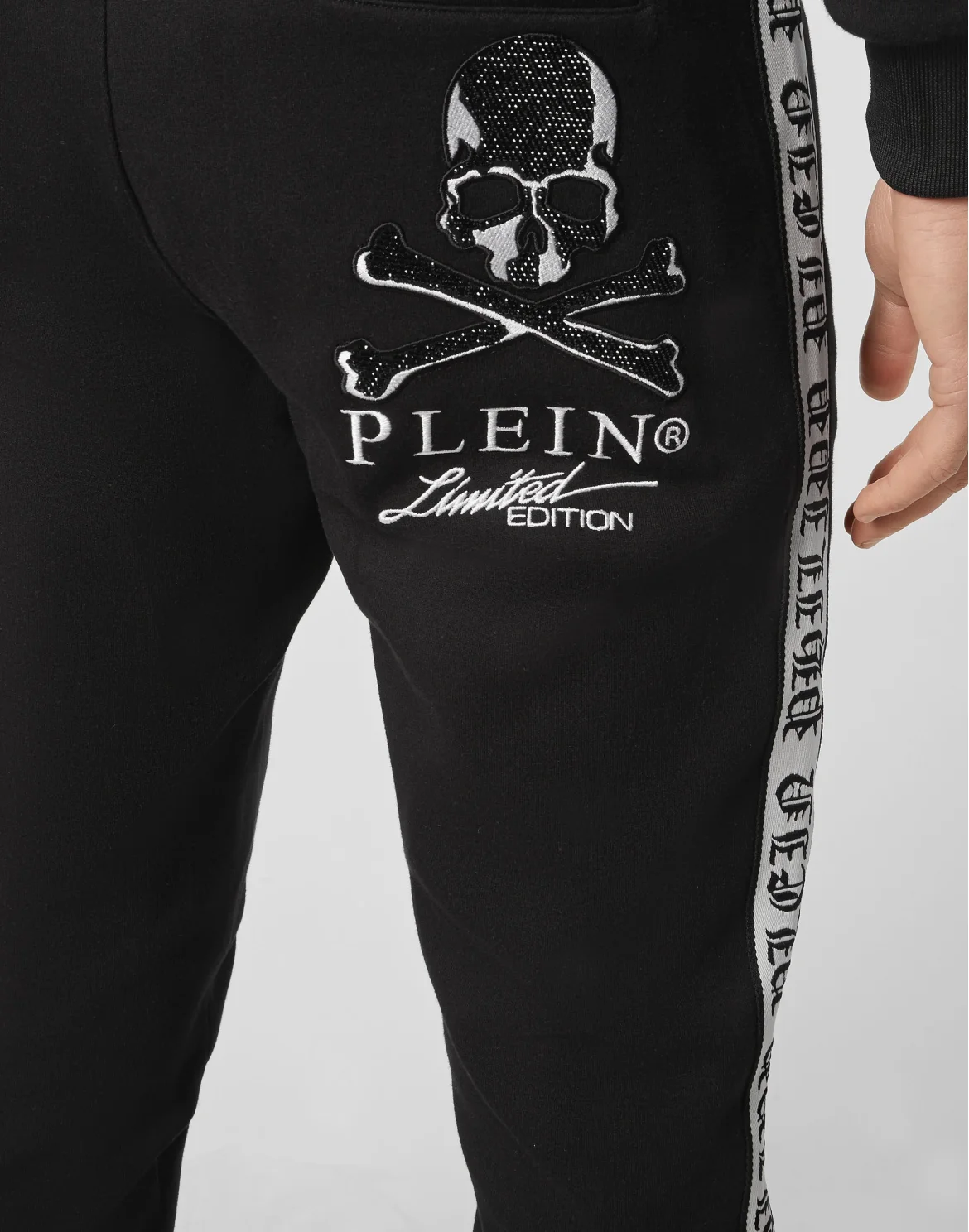 Jogging Jacket Full Zip Gothic Plein, цвет: Черный