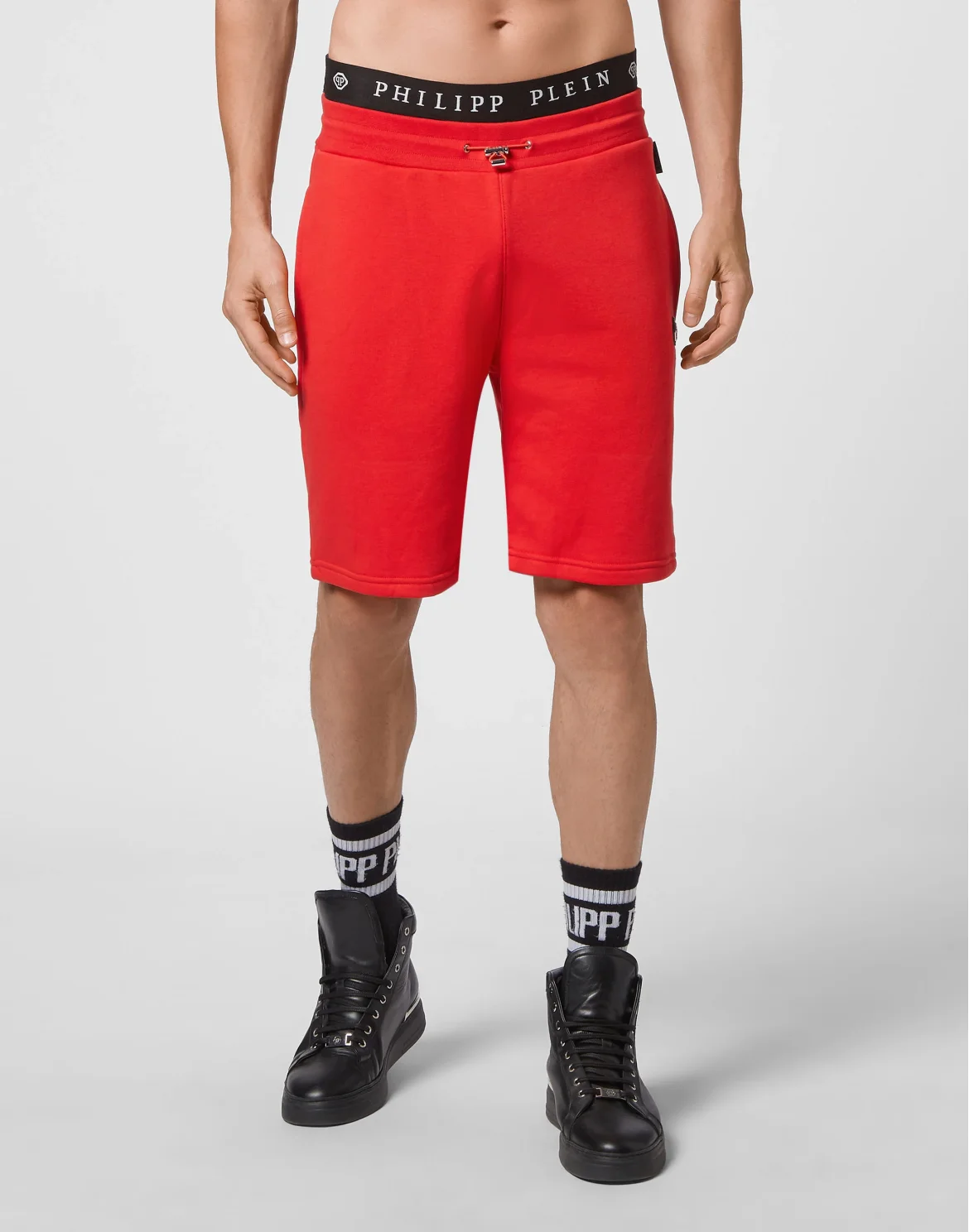 Jogging Shorts Iconic Plein, цвет: Красный