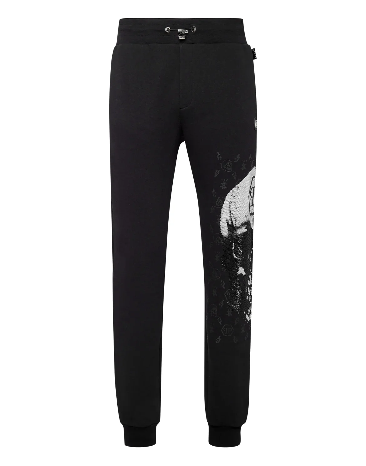 Jogging Trousers Skull and Plein, цвет: Черный