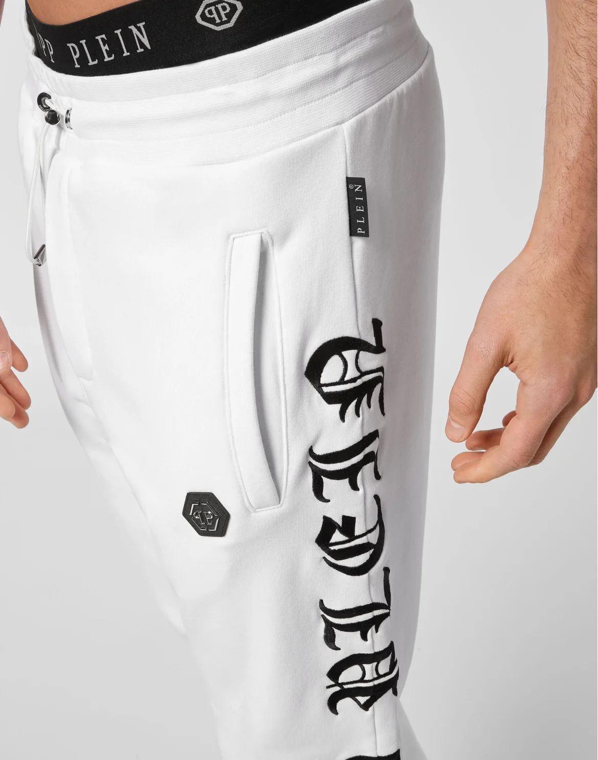 Jogging Trousers Gothic Plein, цвет: Белый