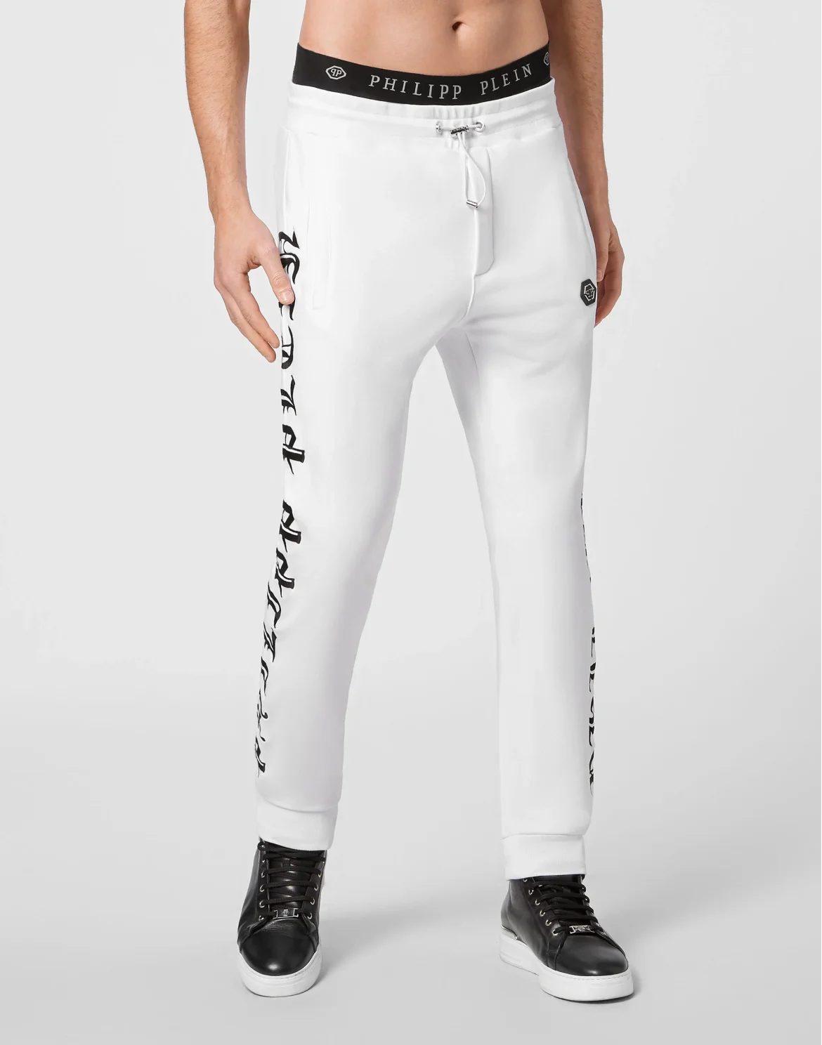 Jogging Trousers Gothic Plein, цвет: Белый