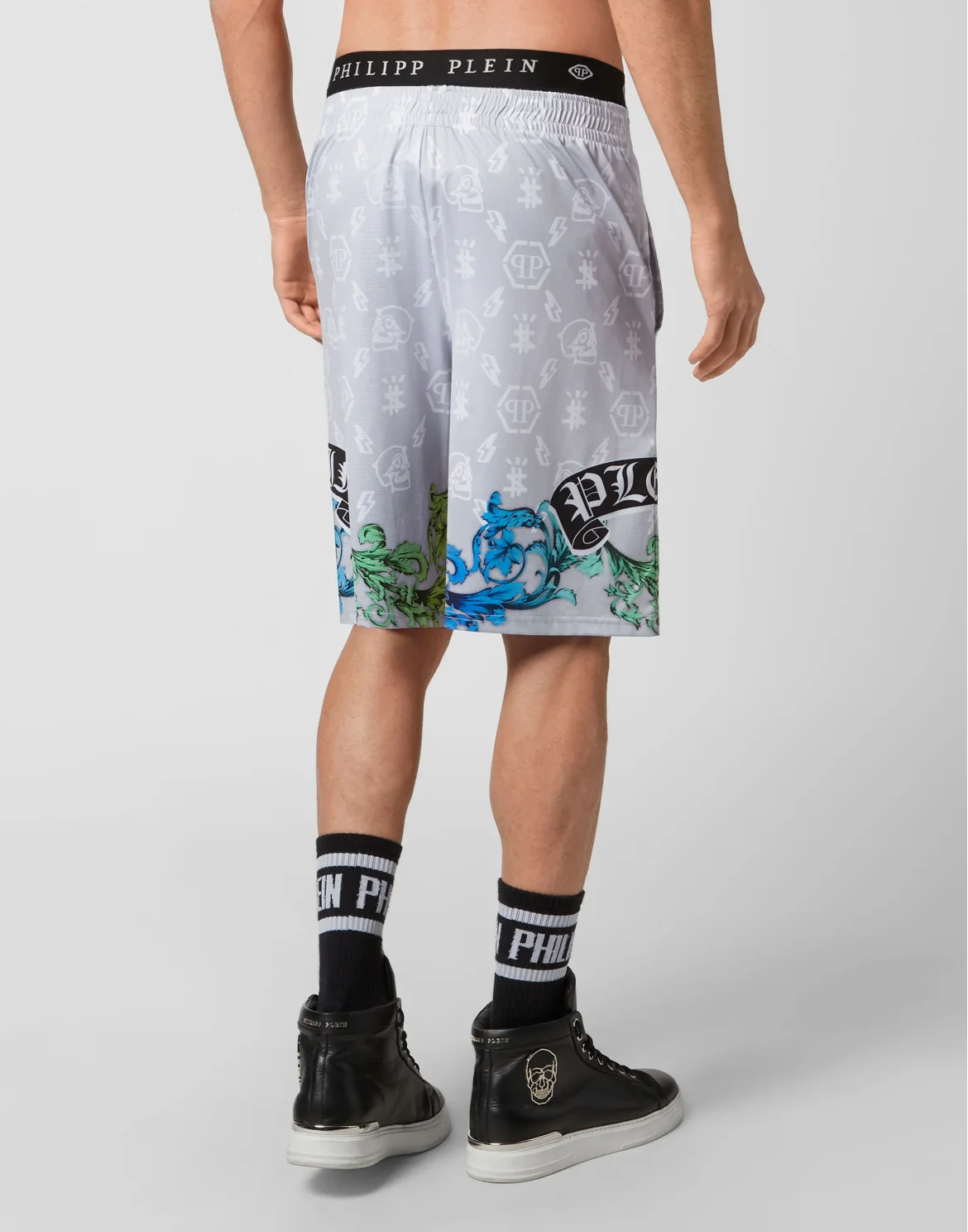 Basket Jogging Shorts Baroque, цвет: Серый