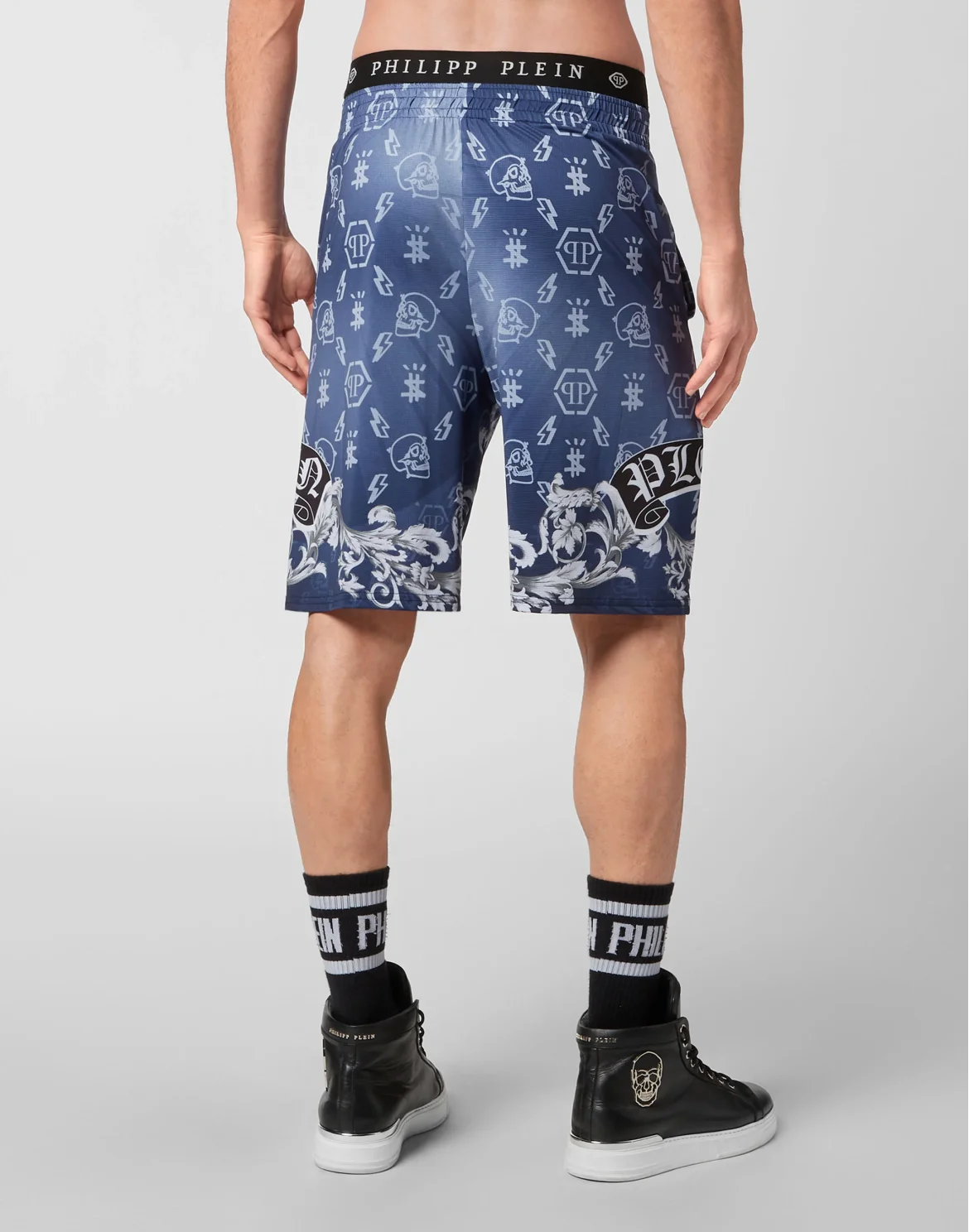 Basket Jogging Shorts Baroque, цвет: Синий