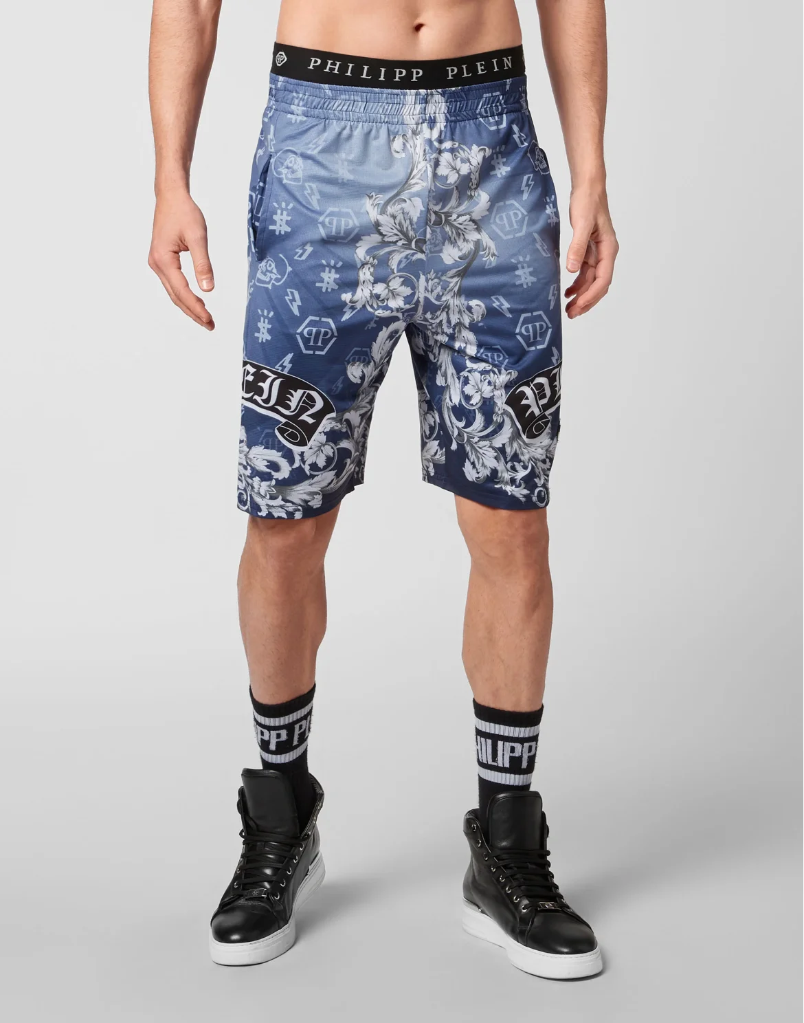 Basket Jogging Shorts Baroque, цвет: Синий