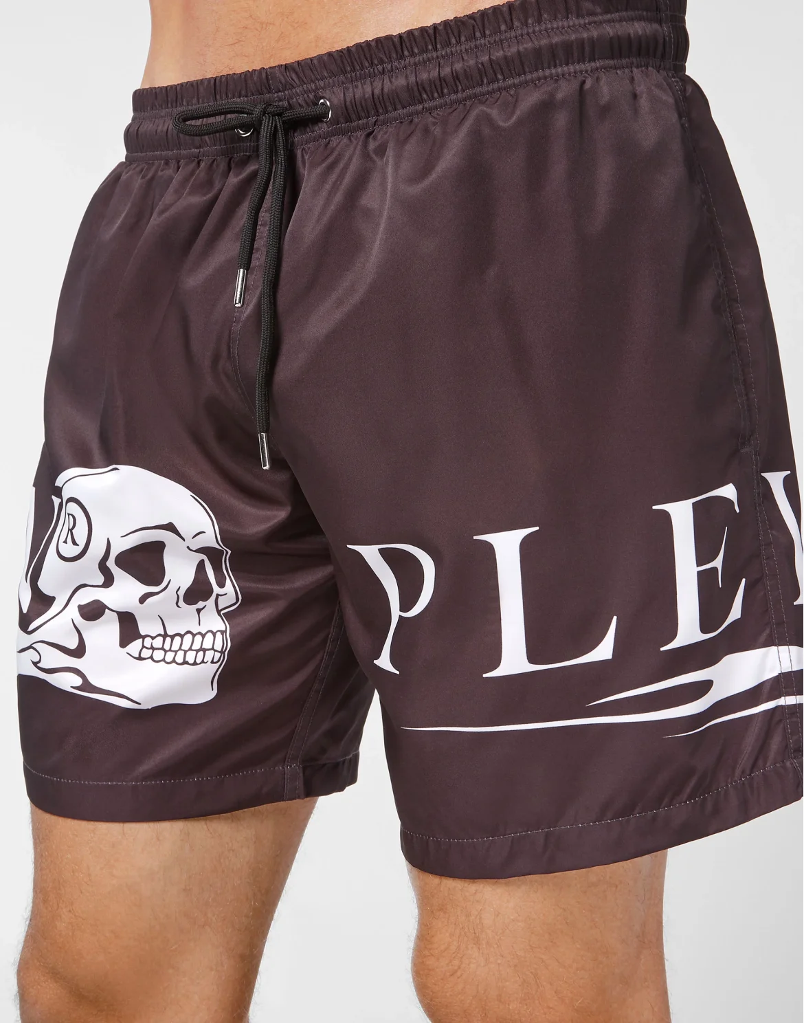 Beachwear Trousers Skull and Plein, цвет: Черный