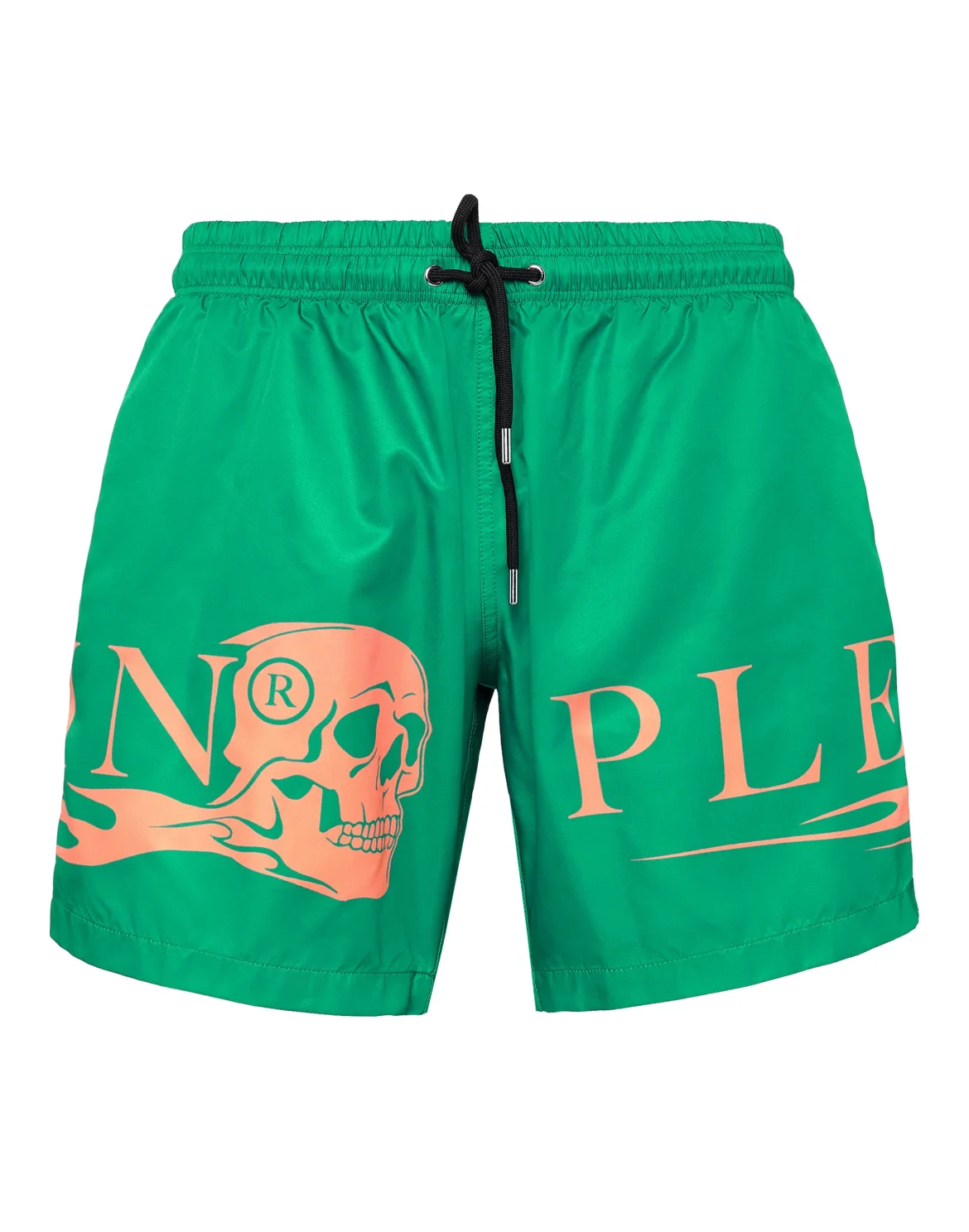 Beachwear Trousers Skull and Plein, цвет: Зеленый