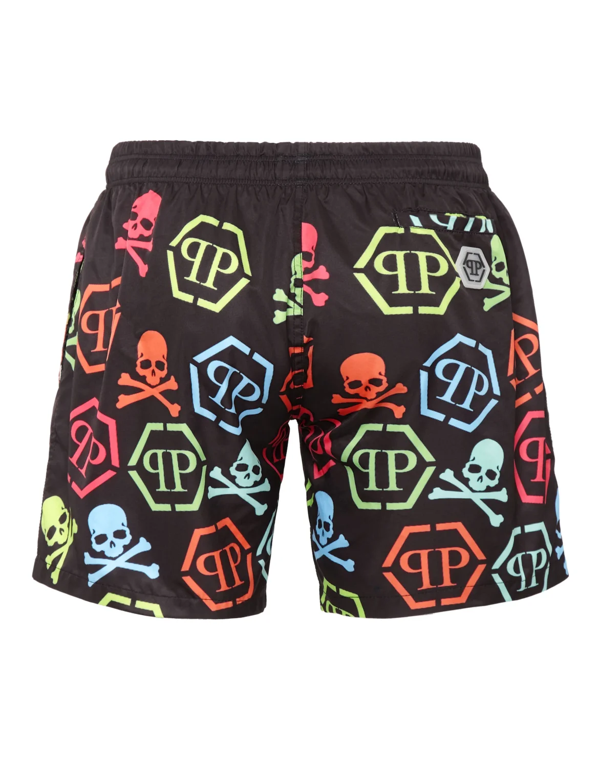 Beachwear Trousers Skull and Plein, цвет: Черный