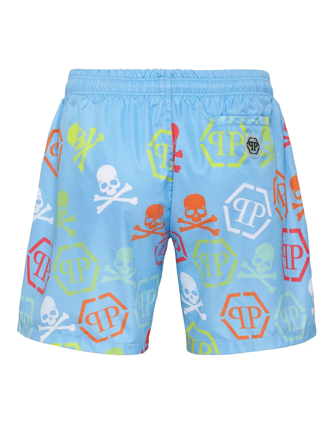 Beachwear Trousers Skull and Plein, цвет: Голубой