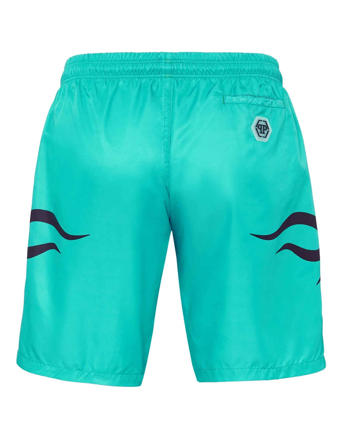 Beachwear Trousers Skull and Plein, цвет: Бирюзовый