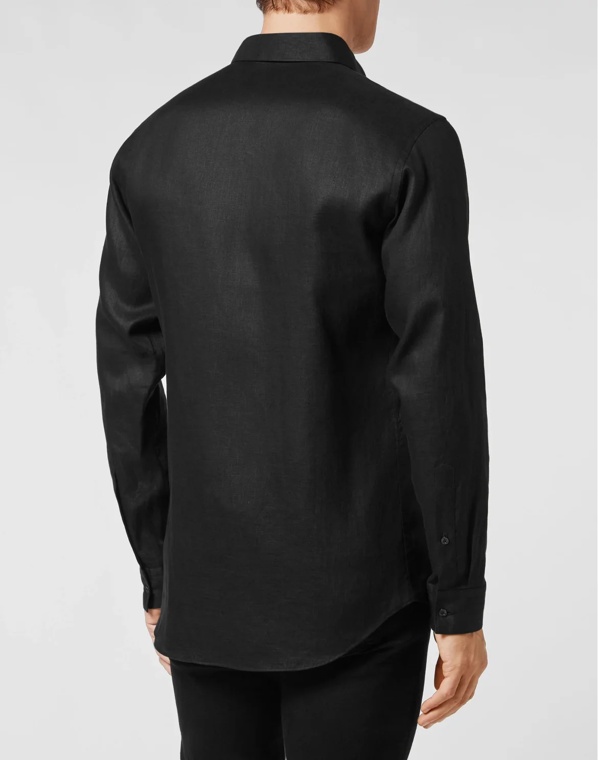 Shirt Sugar Daddy Cut LS Skull, цвет: Черный