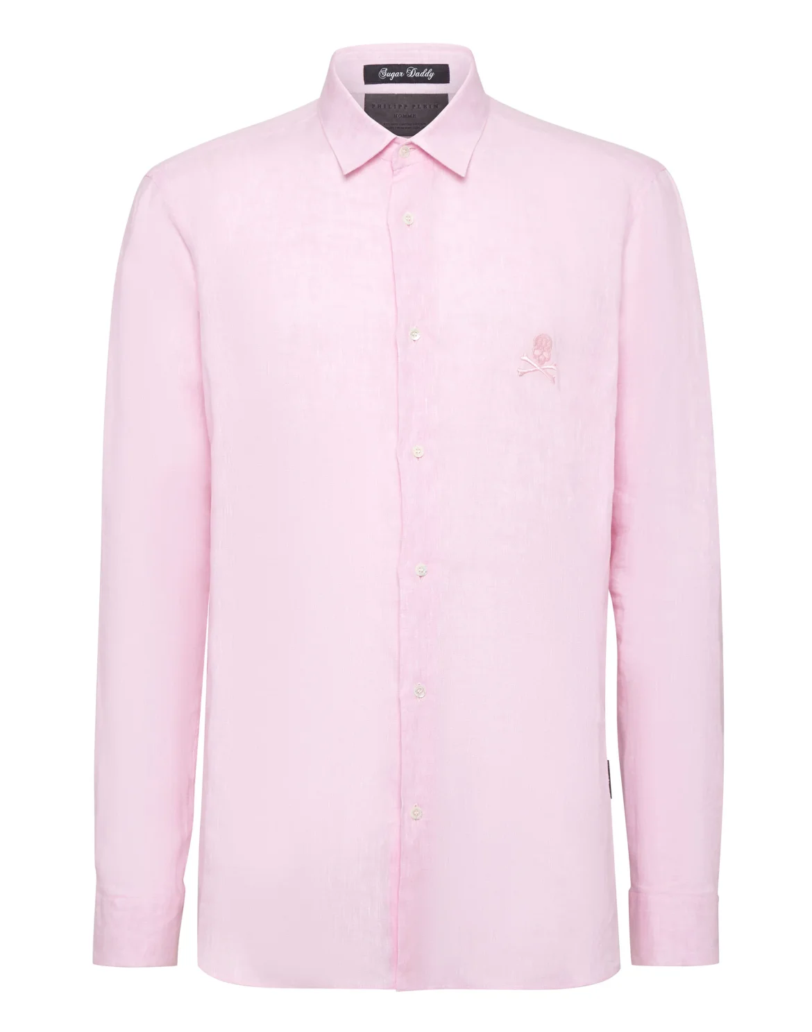 Shirt Sugar Daddy Cut LS Skull, цвет: Розовый