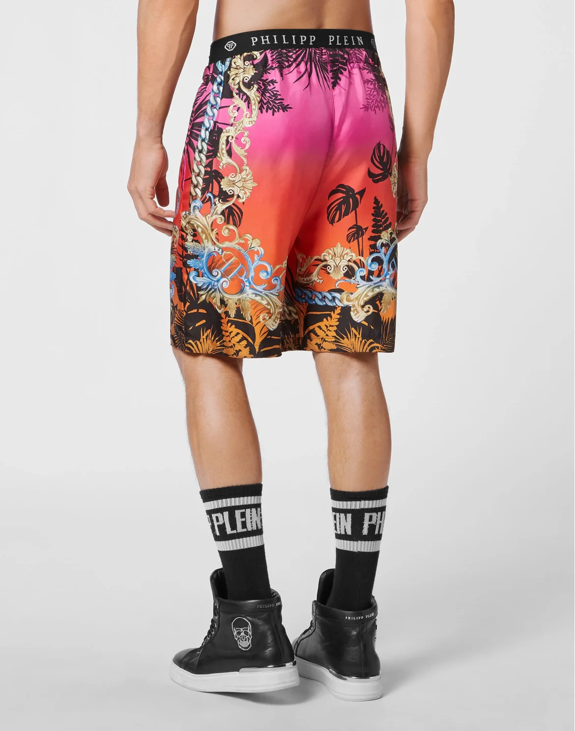 Silk Shorts Baroque, цвет: Мультиколор