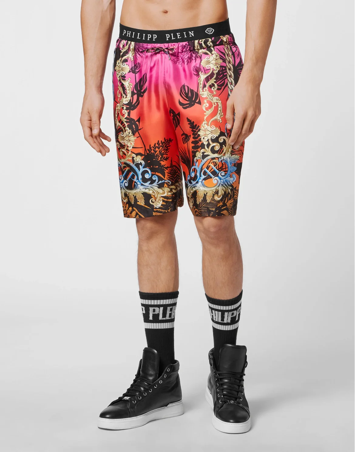Silk Shorts Baroque, цвет: Мультиколор