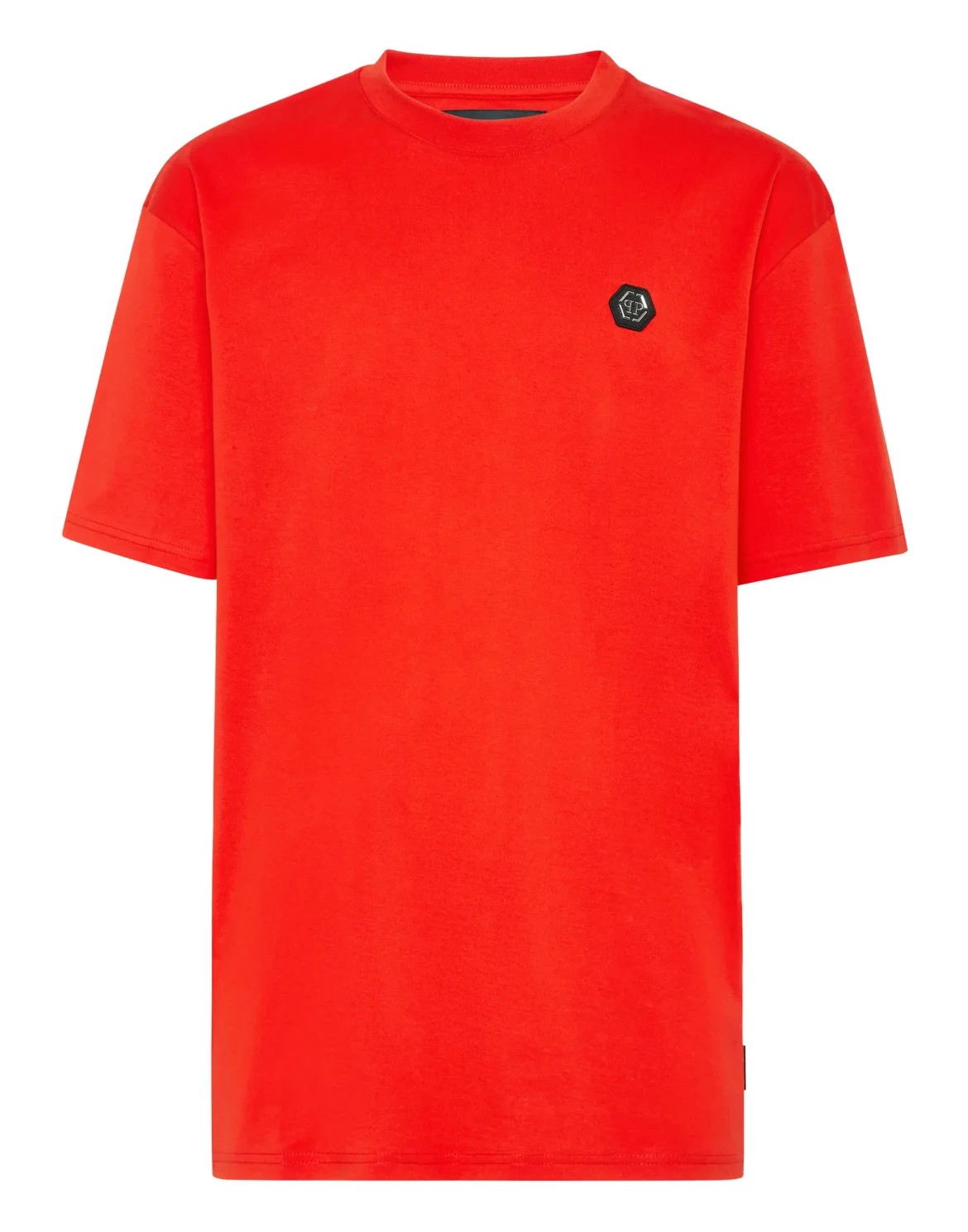 T-shirt Round Neck SS Iconic Plein, цвет: Красный