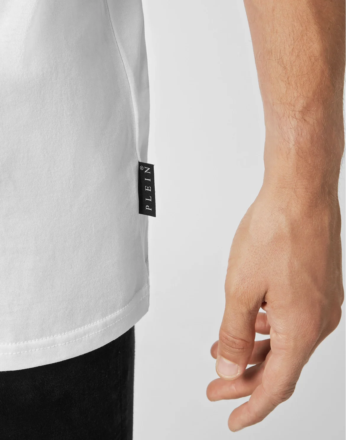 T-shirt V-Neck SS Iconic Plein, цвет: Белый