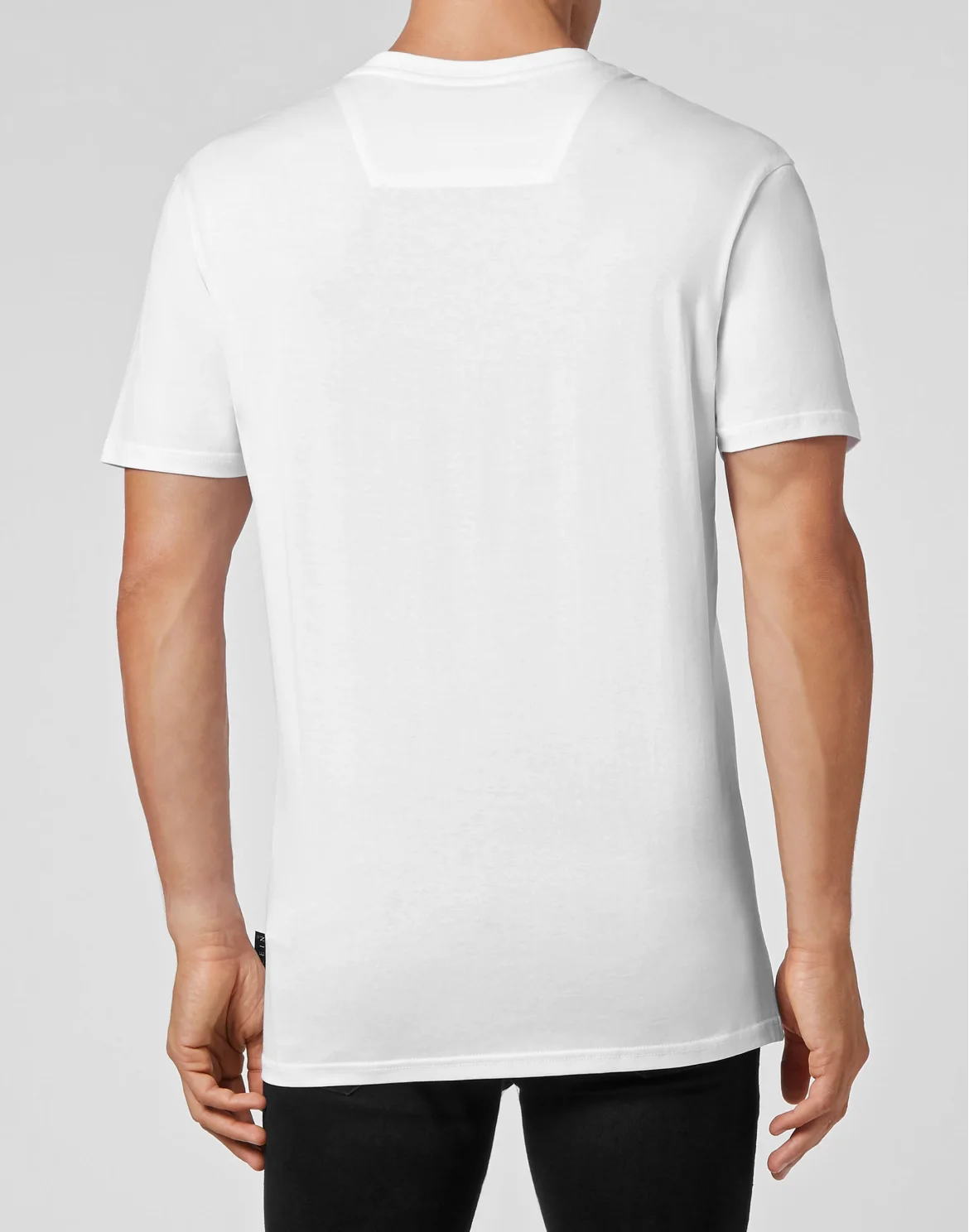T-shirt V-Neck SS Iconic Plein, цвет: Белый